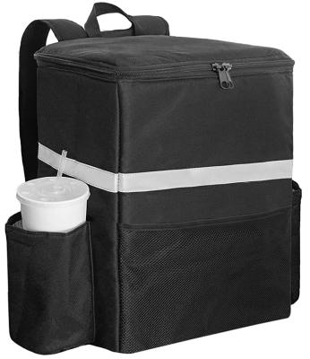 China Hot Selling Amazon Food Delivery Bagr Foldable Carry Backpack With Cup Holders Drink Carriers XXL Large Bag Premium Cooler for sale