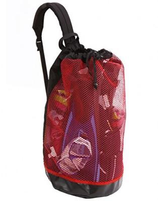 China Mesh Backpack Dive Bag Pool Bag Filter Air Diving Mesh Dive Bag for sale