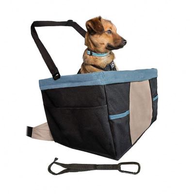 China Sustainable Car Pet Booster Seat For Dogs Or Cats Front Rear Dog Car Seat Travel Carrier Carseat for sale