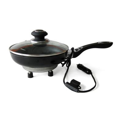 China Sustainable Scratch Resistant Non-Stick Mini Stove Car 12V Shaped Aluminum Portable Stove for sale