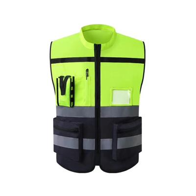 China Wholesale Water Proof Traffic Road Working Safety Vest Construction Work Safety Invests Pocket Customized Clothing for sale