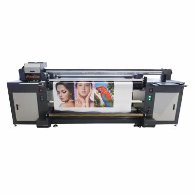 China UV Hybrid Printer roll to roll printer flatbed 180cm hybrid uv printer varnish printing I3200 printhead for sale