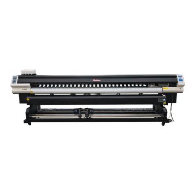 China Best factory sell 2.5m 3.2m inkjet printer flex banner large eco solvent printer use DX5 XP600 i3200 print head for advertising for sale