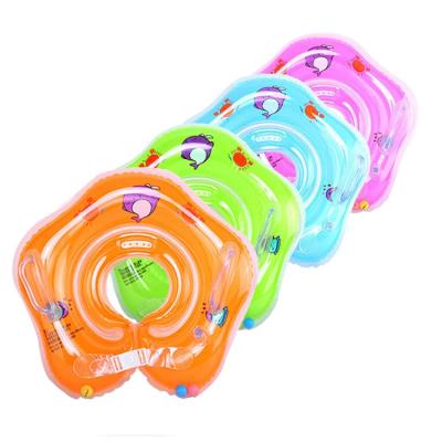 China Safety Fashionable Wholesale Inflatable Neck Ring Baby Float Neck Swimming Swim Ring for sale