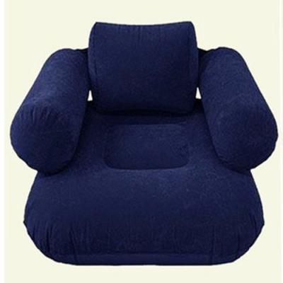 China Foldable PVC Inflatable Sofa Chair Assembling PVC Material Inflatable Sofa Leisure Sofa Home Furniture for sale