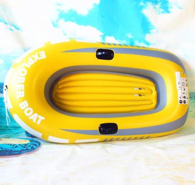 China PVC Inflatable Boat Kayak PVC Or Hypalon Inflatable Raft for sale