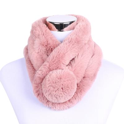 China soft & Fashion Selling Winter Fashion Winter Neck Cross Custom Warm Warm Scarf Hairy Scarf for sale