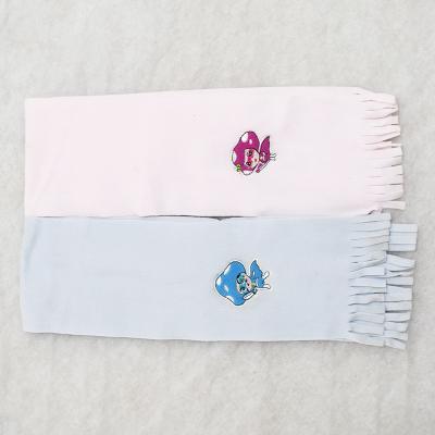 China soft & Warm Wholesale Polyester Pashmina Shawls Winter 95cm*16cm Sheer Scarf With Tassel for sale