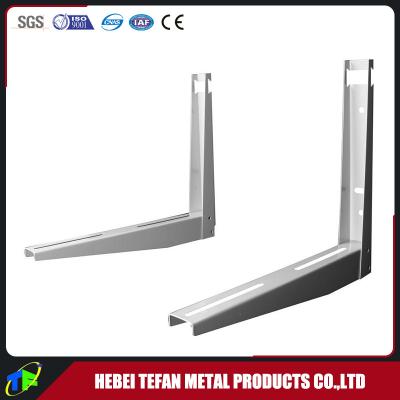 China Condensing Air Conditioner Bracket L Type Wall Mounting Metal Bracket For A/C Split Outdoor Unit for sale