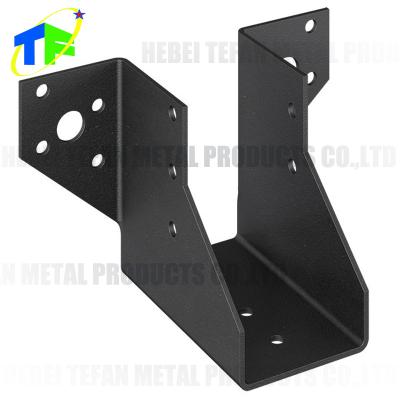 China OEM Custom Lathe Stamped Metal Steel Beam Support Steel Joist Hanger Customized for sale