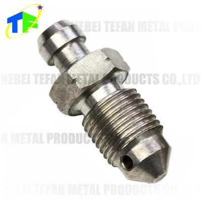 China Steel Alloys High Precision CNC Type Custom Machining Steel Screws For Auto Cars for sale