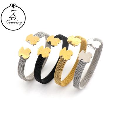 China Wholesale Best Selling Cute Steel Adjustable Wrapped Barbed Wire Bracelet Bangle Bracelet for sale