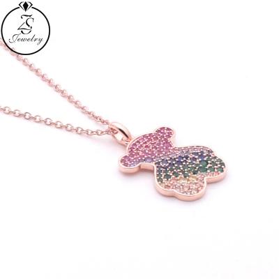 China Trendy Women Chain Necklace Stainless Steel Chain Jewelry Fancy Women Pendant Necklace for sale