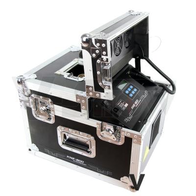 China stage fog machine 600w haze machine with roda case, dual Hazer/DMX 600W haze machine for stage VS-KFZ600 for sale