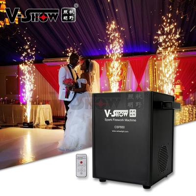 China LANDSCAPE 650W Stage Machine Cool Cold Effects Spark Machine Fireworks Adjustable Spark for sale