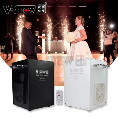 China Stage New Arrive 750W Cold Spark Machine For Wedding DJ Light for sale