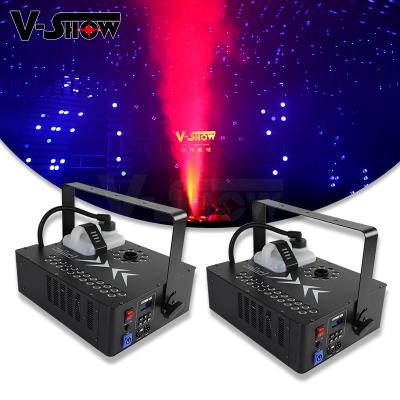 China Company 2pcs Spray Fogger Fogger Machine 1700W Stage Smoke Machine Bar Show Party Remote Control Wedding Jet Fog Machine for sale