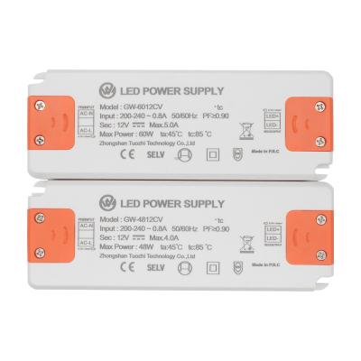 China Fireproof PC CE TUV Certification IP44 Power Supply Flicker Free LED Driver for sale