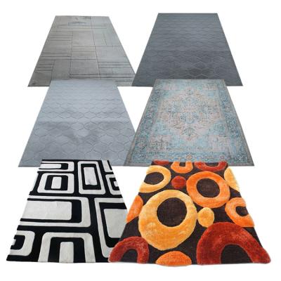 China Non-Slip 3d Printed Carpet Living Room Velvet Rug Blanket Prints 230x Persian Carpet Baby Play Mat for sale