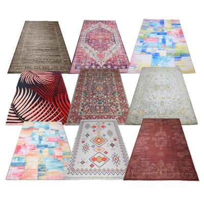 China Modern Cheap Price Customized Vintage Non Slip Printed Persian Rugs Carpet Suppliers tapete for sale