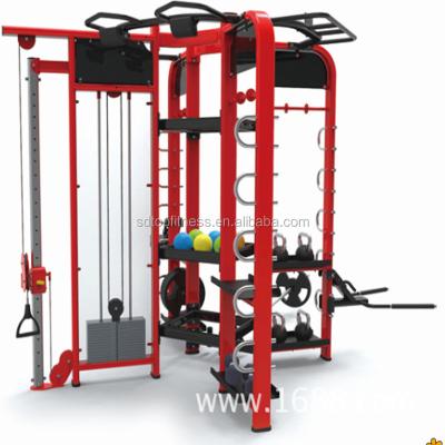 China Factory Supply Best Multifunctional Top Selling Quality Customized High Quality TS 100 Multi Functional Squat Rack Trainer for sale