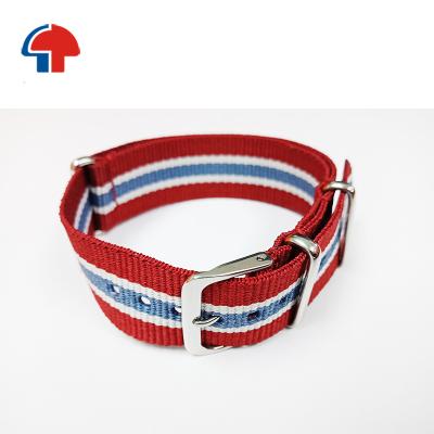 China Custom NATO adjustable strap length 18mm 20mm 22 mm veryfit vintage watch strap nylon buckle for sale