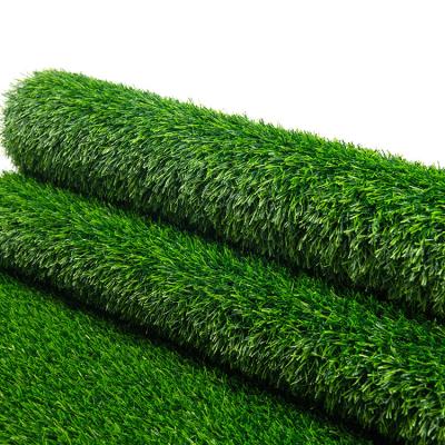 China Synthetic Grass Lawn Grass Wall Carpet Landscape Outdoor Carpet Football Artificial Turf M/U Shape for sale