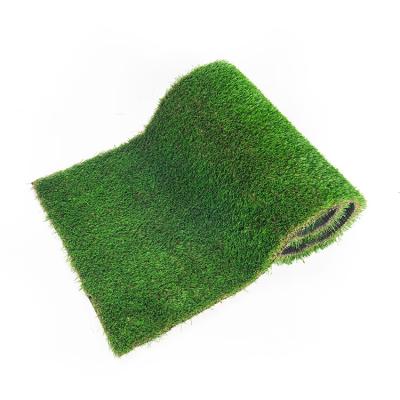 China Garden Cheap Indoor Outdoor Synthetic Turf Artificial Grass Mat Roll For Landscape Garden for sale