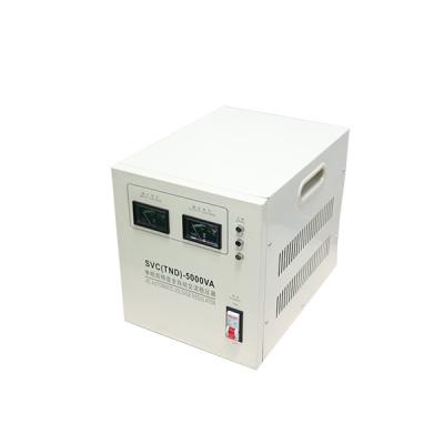 Chine Stabilisateur de tension automatique de 5 KVA 220 V Stabilisateur de tension en courant alternatif à phase unique TND ((SVC) - 5000 VA à vendre