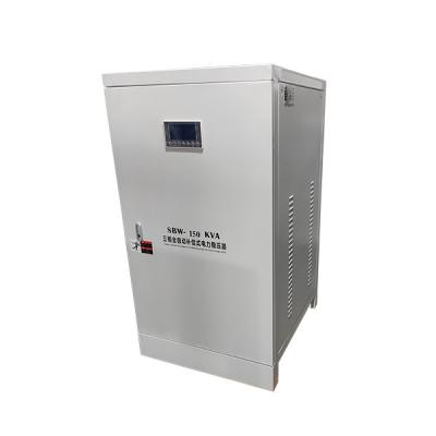 Chine L'affichage à cristaux liquides montrent C.A. 150KVA 50Hz 60Hz triphasé de stabilisateur automatique de tension à vendre