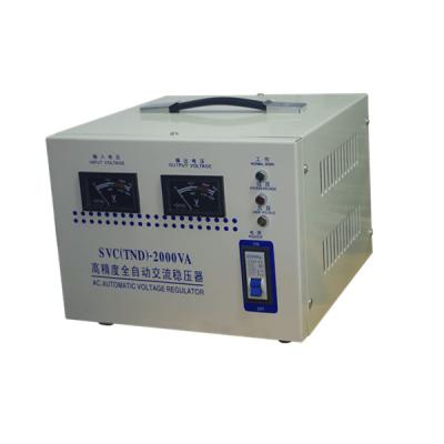 China High Efficiency 2KVA Automatic Voltage Regulator Servo Motor Stabilizer for sale