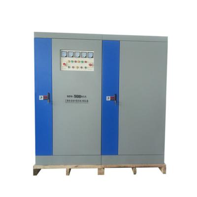 China High Accuracy Three Phase Ac Voltage Regulator 500KVA , High Voltage Stabilizer for sale