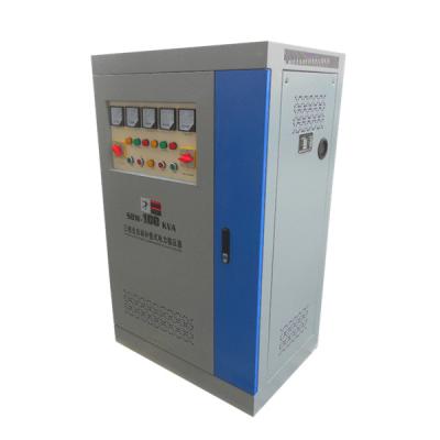 China 100KVA Ac het Voltagestabilisator in drie stadia van de Voltagestabilisator 415V 380V 220v Te koop