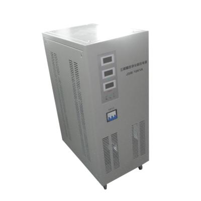 China High Precision 3 Phase Ac Voltage Stabilizer Automatic Voltage Regulator 10kva for sale