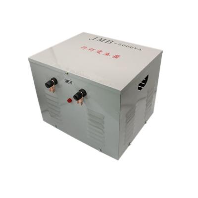 Chine Capacité élevée un transformateur 5KVA de phase avec la clôture 380V 220V 36V 24V à vendre