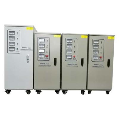 China AVR 10KVA Three Phase Voltage Stabilizer 50Hz With Pointer Meters Display for sale