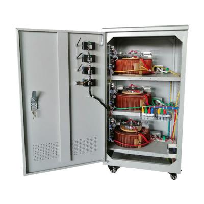 China High Precision Three Phase Voltage Stabilizer 20KVA 20KW Over Voltage Protection for sale