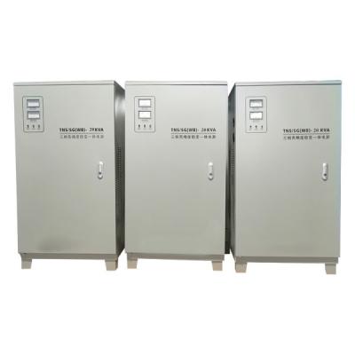 Chine 20KVA 50Hz 60Hz alimentation d'énergie automatique de régulateur de tension de 3 phases avec des mètres d'indicateur à vendre