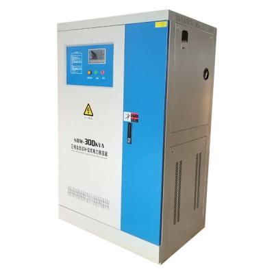 Chine Stabilisateur industriel AVR 300KVA 380V 50Hz de tension de puissance élevée avec le matériel de cuivre à vendre