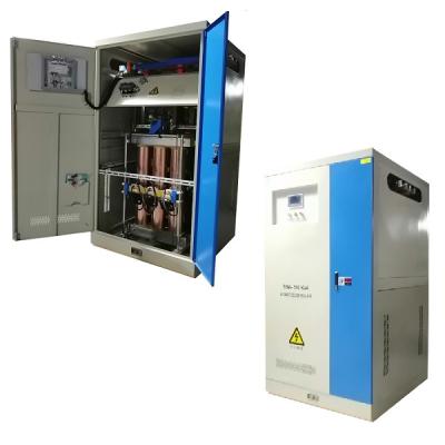 China Electrical LCD Screen 3 Phase 380V 500 Kva Stabilizer for sale