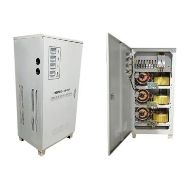 China Pointer Meters Alternative AC 60KVA 3 Phase Industrial Auto High-precision Voltage Stabilizer/Regulator for sale