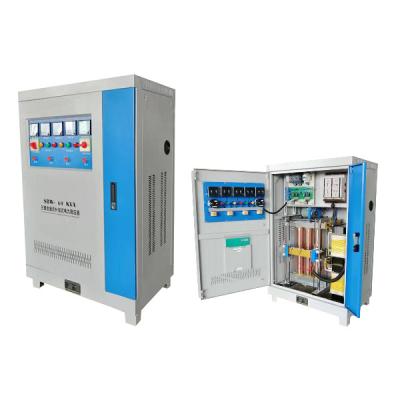 Cina Stabilizzatore/regolatore compensativi automatici di tensione di industriale trifase di CA di SBW-60KVA in vendita