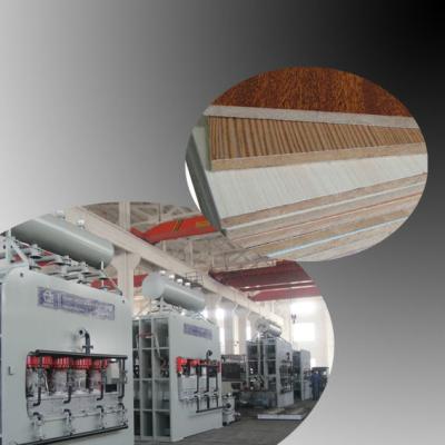 China Q235B Hydraulic Short Cycle Hot Press Machine /mdf Laminated Panel Machine YX1600T-1830X2750mm Chipboard Lamination for sale