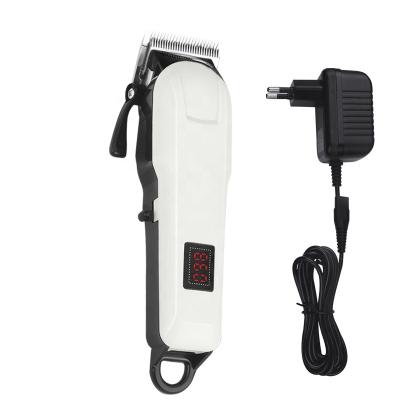 China Multi-function display universal rechargeable household car LCD electric hair clipper for sale