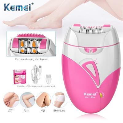 China Household Convenient Safe Painless Hair Removal Epilator Usb Rechargeable Hair Removal Device for sale