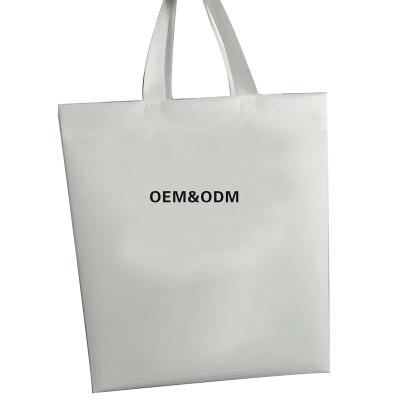 China Recyclable customized reusable non-woven business printing shopping bag logo canvas fabric custom tote bag for sale