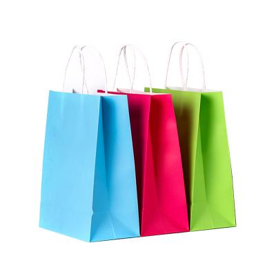 China Handmade Kraft Paper Bags Packaging Bags Takeout Meals Milk Tea Coffee Burners Packaging Garment Bags Customized for sale