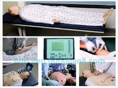 China Moderner erwachsener Voll-Körper männliches Krankenpflege-Modell mit ECG, Auskultations-Ton, CPR, BP zu verkaufen