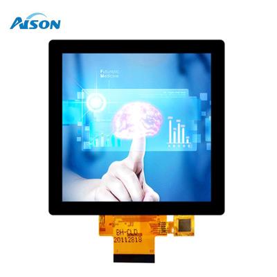 China 3.95 Inch Square TFT Display 480x480 Square Touch Display 300 cd/m2 with RGB Interface for sale