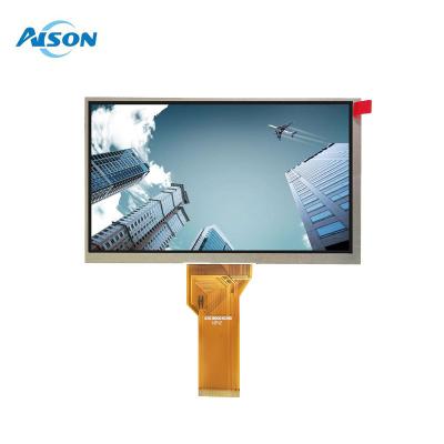 Κίνα 800×480 Αρχική οθόνη LCD 7 ιντσών Οχήματα οθόνη LCD 50 πινών Διασύνδεση RGB προς πώληση